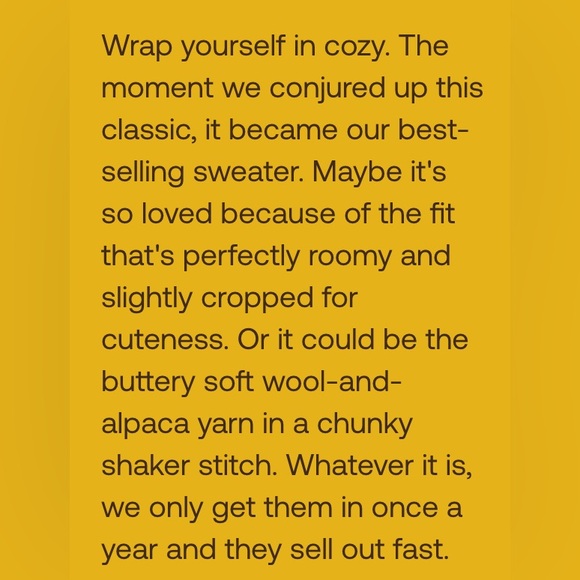 Mollusk Teddy Sweater Oatmeal Small - Picture 8 of 8